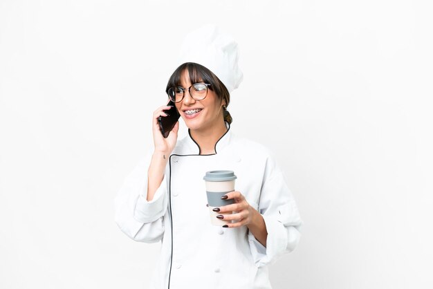 Osoba odbierająca telefon